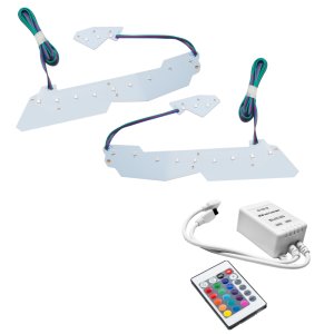 Chevrolet Corvette C7 Headlight DRL Kit - ORACLE Lighting - ColorSHIFT w/ Simple Controller - `14-`19